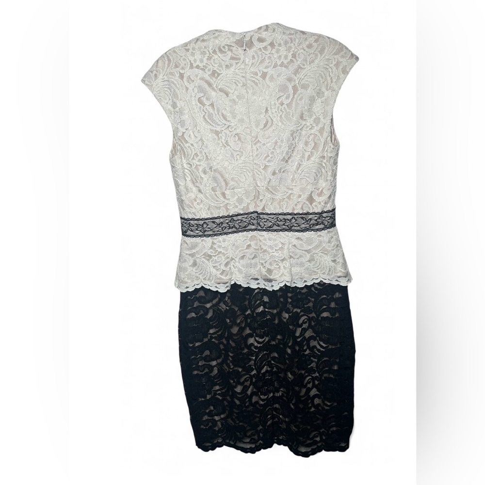 Jax Women’s Dress Ivory and Black Size 8 - Picture 8 of 17